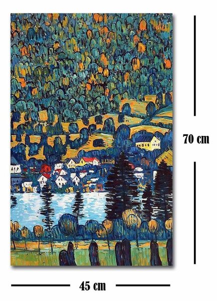 Πίνακας FAMOUSART Πολύχρωμος 45x70 cm