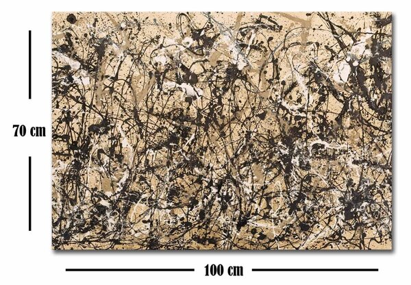 Πίνακας Fusion Bloom Πολύχρωμος 70x100x3 cm