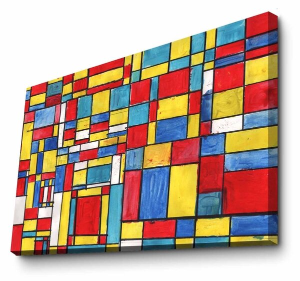 Πίνακας Rainbow Palette 3 Πολύχρωμος 70x100x3 cm