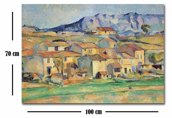 Πίνακας Ars Nova Πολύχρωμο 70x100x3 cm