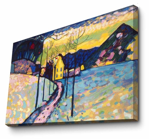 Πίνακας Rainbow Cascade Πολύχρωμος 70x100x3 cm