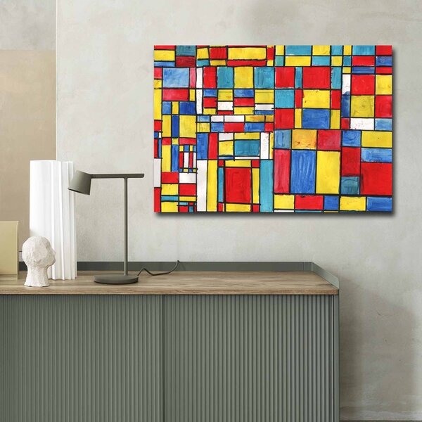Πίνακας Rainbow Palette 3 Πολύχρωμος 70x100x3 cm