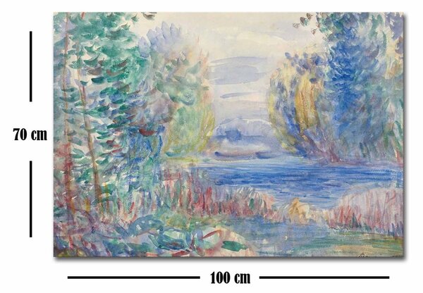 Πίνακας RainbowHue Πολύχρωμος 70x100x3 cm