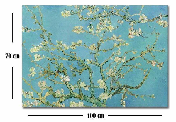 Πίνακας Mosaica Voyage Πολύχρωμος 70x100x3 cm