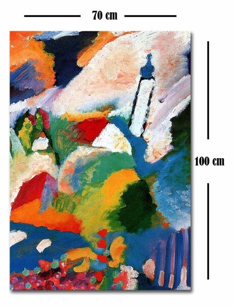 Πίνακας Bellaluna Πολύχρωμο 70x100x3 cm