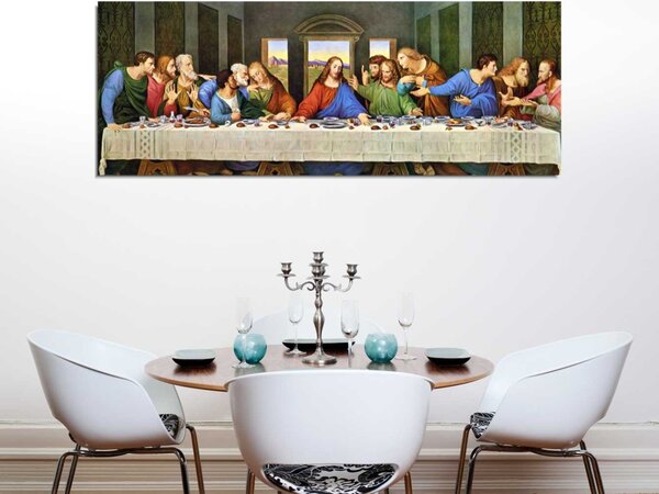 Πίνακας PC140 Cina cea de taina Πολύχρωμος 30x80x3 cm