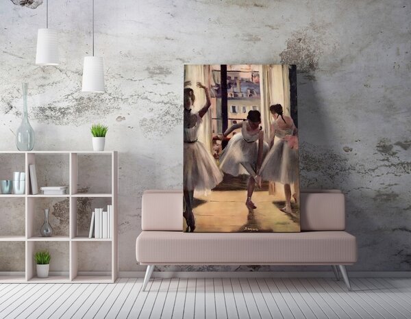 Πίνακας WY302 Πολύχρωμος 50x70x2 cm