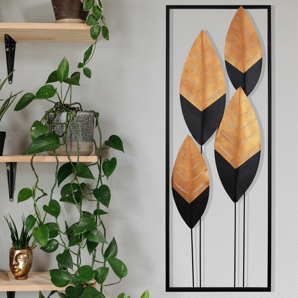 Μεταλλικός πίνακας Asil Πολύχρωμος 32x5x90 cm
