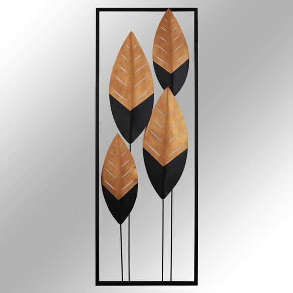 Μεταλλικός πίνακας Asil Πολύχρωμος 32x5x90 cm