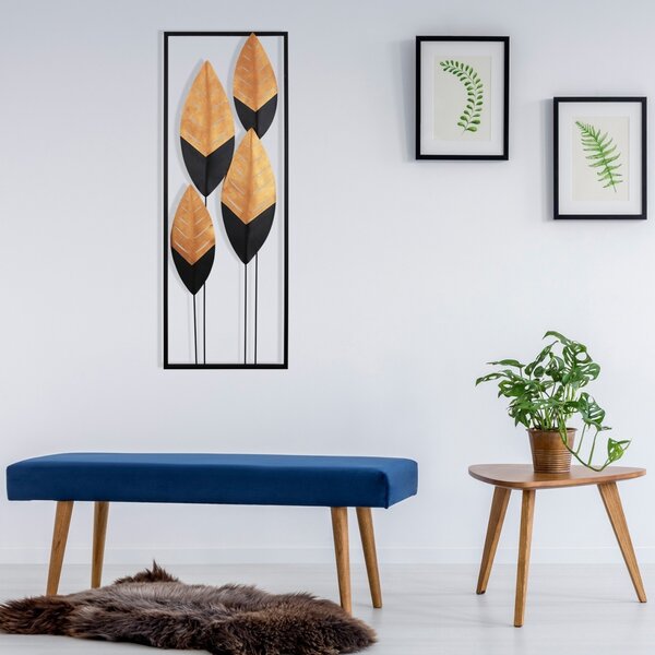 Μεταλλικός πίνακας Asil Πολύχρωμος 32x5x90 cm