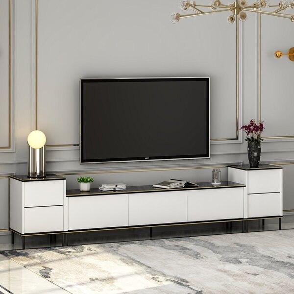Έπιπλο TV Imaj Λευκό 180x45.2x35 cm
