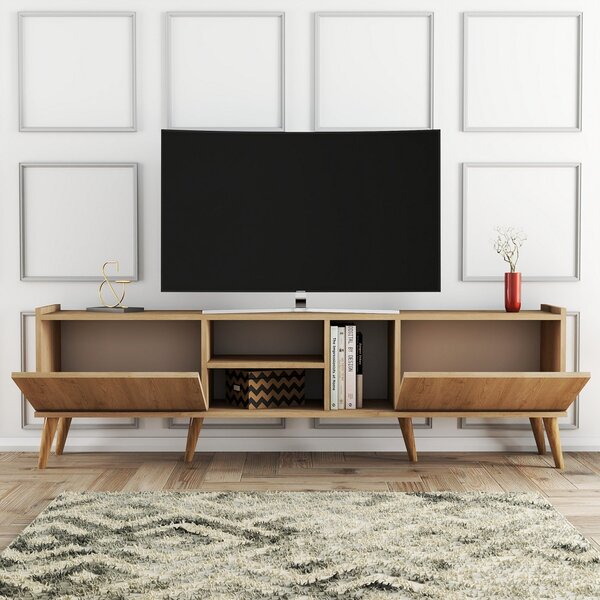 Έπιπλο TV Lotus Δρυς 180x52x34 cm