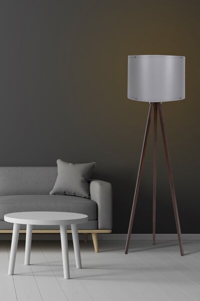 Φωτιστικό Δαπέδου 103 Γκρι 25x38x145 cm