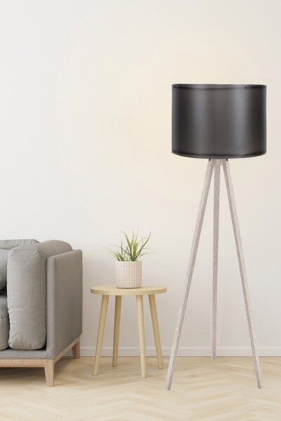 Φωτιστικό Δαπέδου 119 Μαύρο 25x38x145 cm