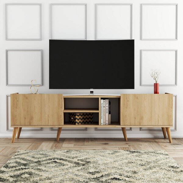 Έπιπλο TV Lotus Δρυς 180x52x34 cm
