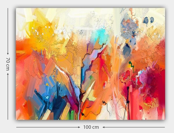 Πίνακας 1040210842 Πολύχρωμο 70x100 cm