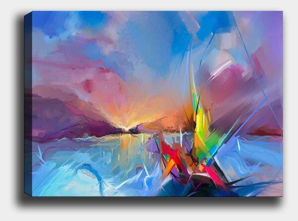 Πίνακας 1054276691 Πολύχρωμο 70x100 cm