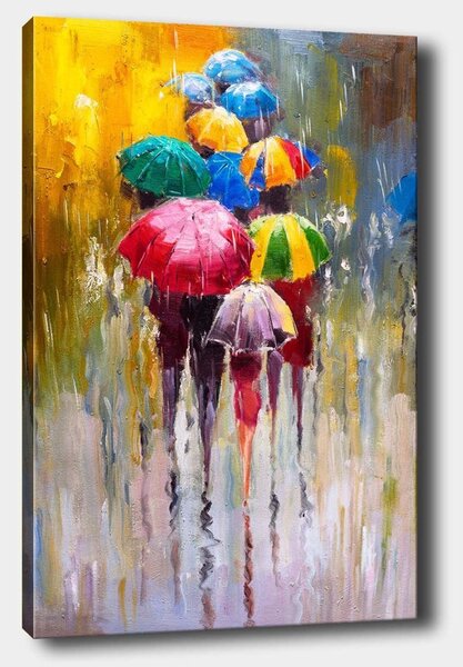 Πίνακας 613776053 Πολύχρωμο 70x100 cm