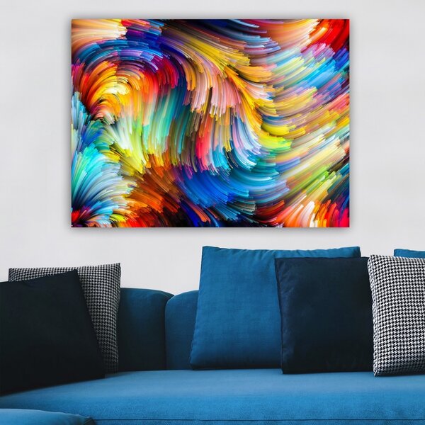 Πίνακας 262592861 Πολύχρωμο 70x100 cm