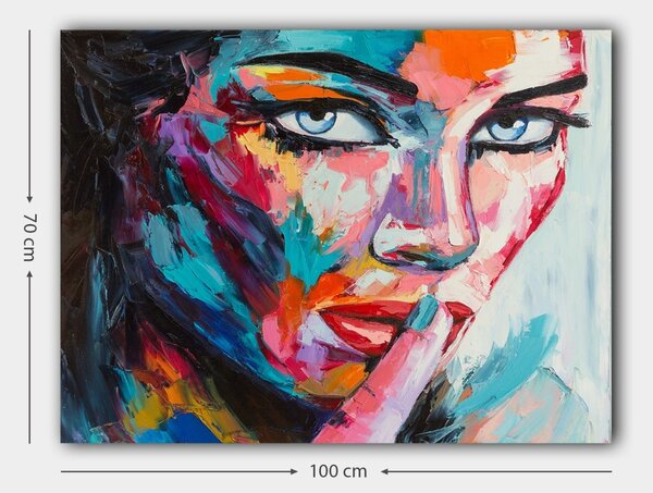 Πίνακας 511595950 Πολύχρωμο 70x100 cm