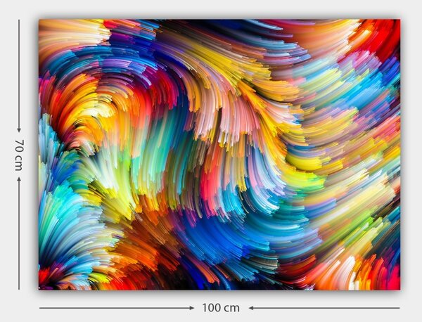 Πίνακας 262592861 Πολύχρωμο 70x100 cm