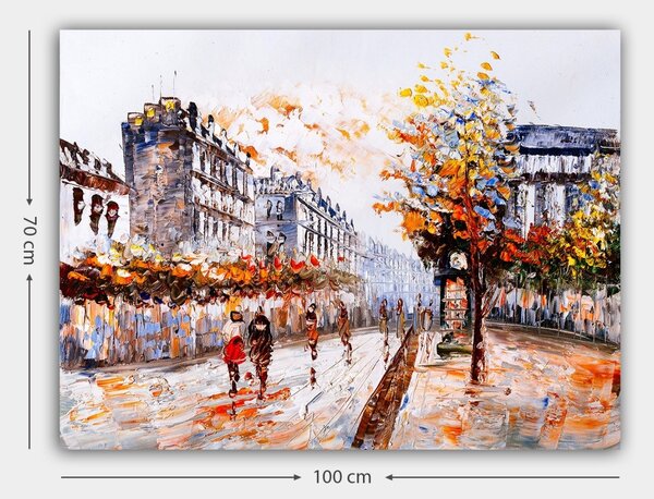 Πίνακας 389892310 Πολύχρωμο 70x100 cm