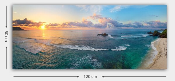 Πίνακας Spectra Vistas Πολύχρωμος 50x120 cm