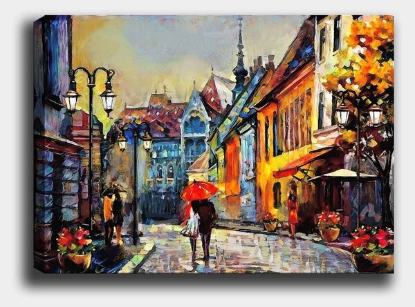 Πίνακας 675958252 Πολύχρωμο 70x100 cm