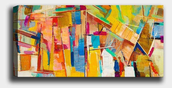Πίνακας Siena Sunset Πολύχρωμος 50x120 cm