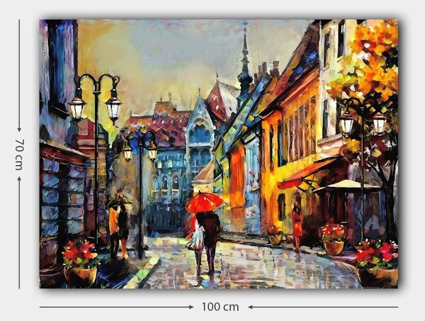 Πίνακας 675958252 Πολύχρωμο 70x100 cm