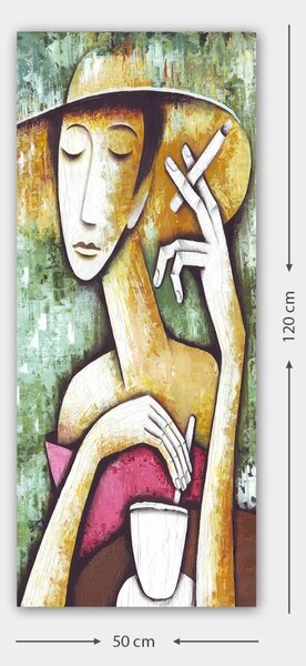 Πίνακας Rainbow Mirage Πολύχρωμος 50x120 cm