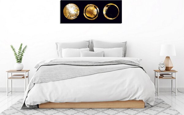 Πίνακας PC297 Πολύχρωμος 30x80 cm