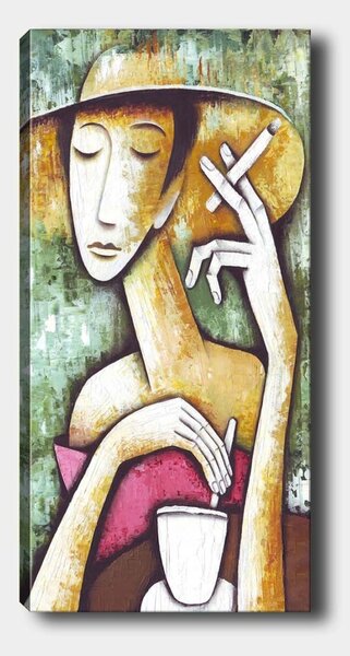 Πίνακας Rainbow Mirage Πολύχρωμος 50x120 cm