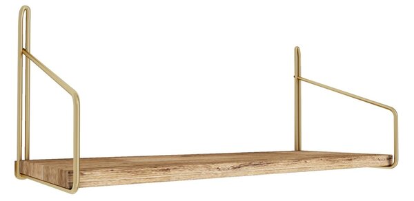 Διακοσμητικό ράφι Χρυσό 45x16x16 cm