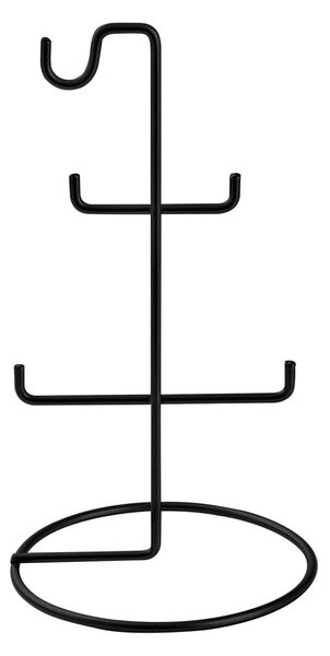 Βάση κοσμημάτων TK Μαύρο 15x15x27 cm