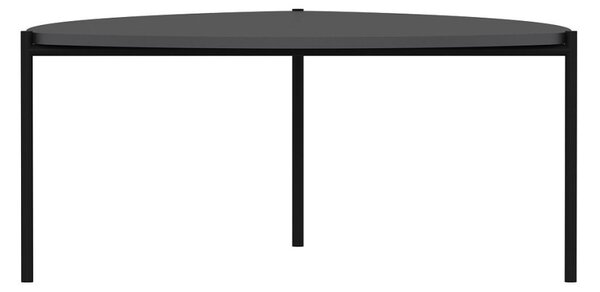 Τραπεζάκι σαλονιού Lenny Ανθρακί 90x40x89 cm