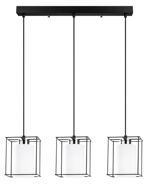 Φωτιστικό οροφής Swank Μαύρο 65x65x113 cm