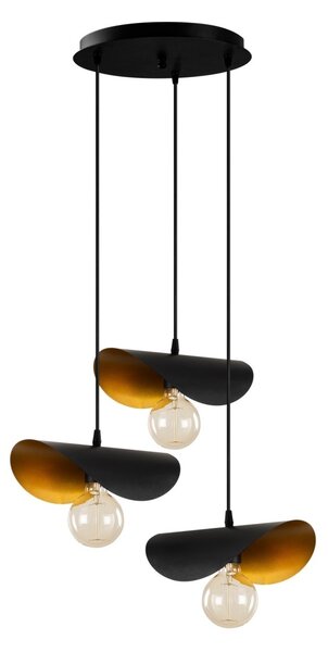 Φωτιστικό οροφής Sivani Μαύρο 45x106 cm