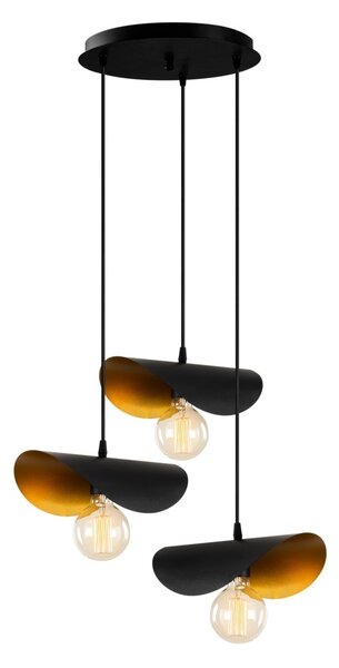 Φωτιστικό οροφής Sivani Μαύρο 45x106 cm
