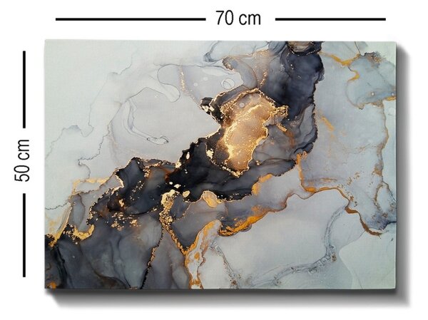 Πίνακας καμβά Πολύχρωμος 50x70x3 cm