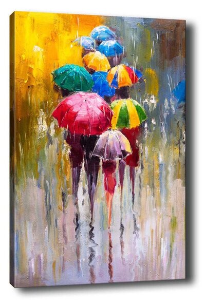 Πίνακας καμβά Πολύχρωμος 50x70x3 cm