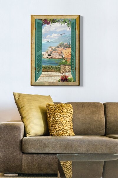 Πίνακας καμβά Πολύχρωμος 50x70x3 cm