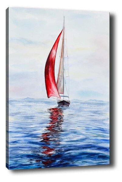 Πίνακας καμβά Πολύχρωμος 50x70x3 cm