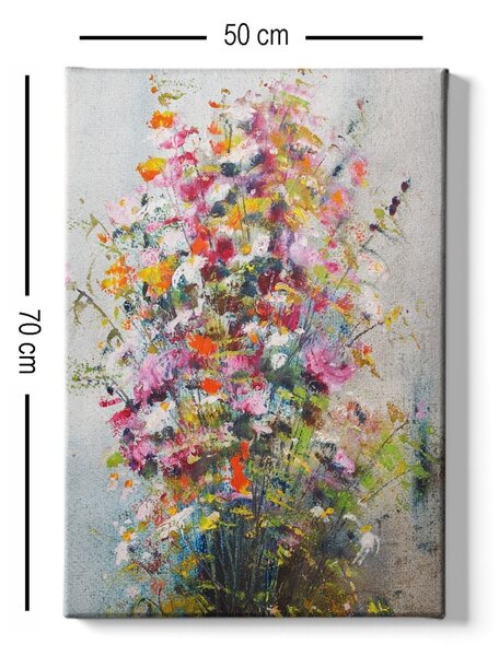 Πίνακας καμβά Πολύχρωμος 50x70x3 cm