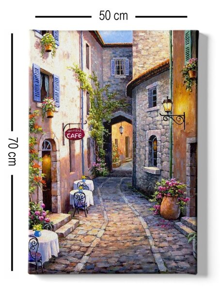 Πίνακας καμβά Πολύχρωμος 50x70x3 cm