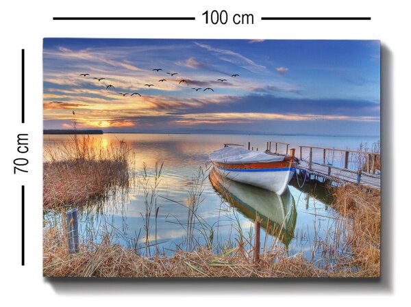 Πίνακας καμβά Πολύχρωμος 70x100 cm