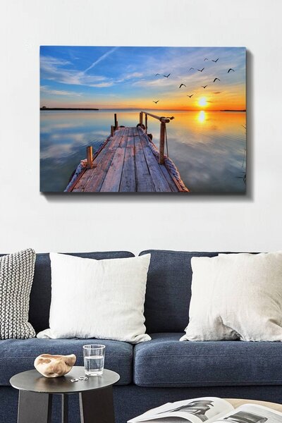 Πίνακας καμβά Πολύχρωμος 70x100 cm