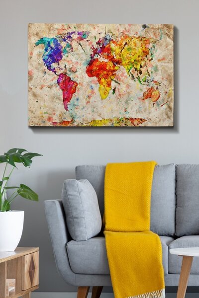 Πίνακας καμβά Πολύχρωμος 70x100 cm
