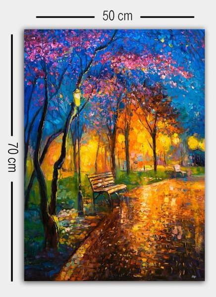 Πίνακας 1066486481 Πολύχρωμο 50x70x3 cm