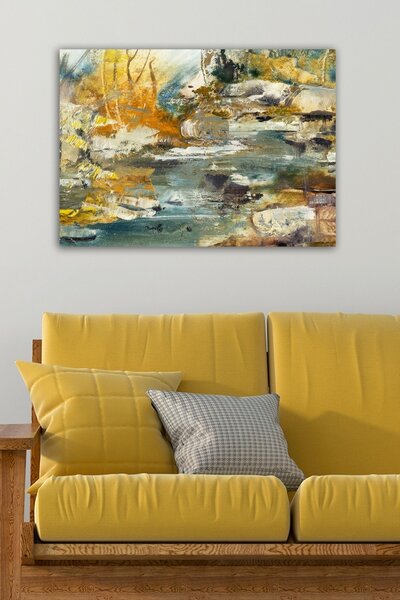 Πίνακας 153861683 Πολύχρωμο 50x70x3 cm